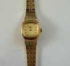 Vintage Seiko Quartz Ladies Watch 5420-5070 Gold Tone Japan Bracelet