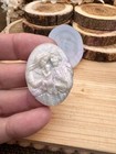 3d Holy Family Cameo Handmade Silicone Mold For Crafts  shallow 