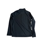 Simms Mens Black Quarter Zip Grid Fleece Fishing Pullover Jacket 39788 Xl