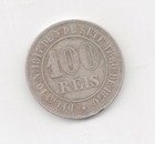 Brazil 1871 100 Reis-lot E10