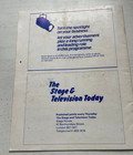 Educating Rita By Willy Russell Programme -the Haymarket Theatre  Leicester 1983