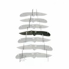 Onfireguy Multiple Tier Knife Holder Display Stand  Holds 7 Alternating Knives