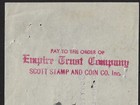 Banco Popular Del Peru 1946  Bank Draft W 16 Centavos  Revs  Scott Stamp  a5824f