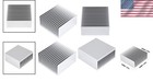 4pcs 50mm Aluminum Heatsink 50x50x20mm Heat Sink Kit For Gpu Cpu Led Chipset
