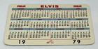 Elvis Presley 1979 Promotional Wallet Calendar