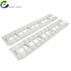 1 Pair 80  X 15  Aluminum 6000 Lbs Truck Car Auto Trailer Ramps Hook End Knife