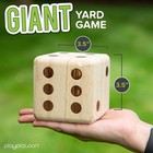 Giant Wooden Lawn Dice - Yard Dice Game