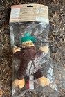Wubbanub Brown Monkey Baby Pacifier Plush Lovey New 