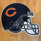 2 Chicago Bears Nfl Football Helmet Cutout Wall Decor Rico Industries Novelties