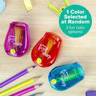 Office Pencil Sharpener  Manual  One Assorted Color  Twist-n-sharp  Kids  Boys 
