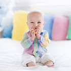 Silicone Baby Teether  Food Grade Silicone   Beech Baby Teething Toy  Bpa Free  