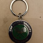 Wimbledon Championships Tennis Metal Split Keyring Green