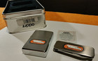 Zippo Harley Davidson Racing Never Fired Lighter  Money Clip Knife Scissors File