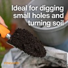 Fiskars Trowel Heavy Duty Gardening Hand Tool Cast Aluminum Ergonomic Grip