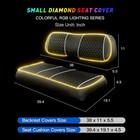 Nokins Golf Cart Rgb Seat Covers Kit fits Club Car Ds Standard Front Seat