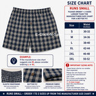 3-12 Pack Mens Boxer Briefs Check Plaid Cotton Shorts Trunk Underwear Size S-3xl