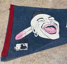 Vintage Atlanta Braves Laughing Noc-a-homa Full Size Pennant Mlb Baseball 30 