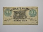   10 1862 Knox Corners New York Ny Obsolete Currency Bank Note Bill Oneida Co 