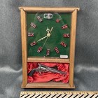Old Reno Nv Novelty Wall Clock Peace Keeper Dice Hour Markers Gun Display Works