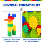 Large Building Blocks For Toddlers Kids Age 2-5  100 Pcs Set With Baseplate