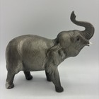 Breyer Model Vintage Chalky Light And Dark Gray Elephant Lot Of 2 - Very Nice 
