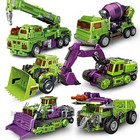Jinbao Transformers Devastator G1 6in1 Oversized Robot Action Figure 42cm No Box