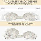 Glotika Full Body Pregnancy Pillow  Maternity Support For Back  Legs  Belly