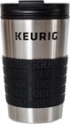 Keurig Stainless Steel Insulated Coffee Travel Mug  Fits Under Any Keurig K-cup