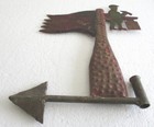 Ironsmith Weather Vane Hand Made Iron Weathervane Embossed
