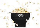 The Original Proper Popper Microwave Popcorn Popper  Silicone Popcorn Maker  Col