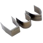 Dgol 18 Sizes Strap Belt Special Shape End Punch Cutter Mix 18 Sizes  Gray 