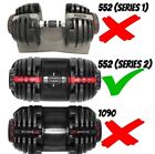     Dumbbell Handle Replacement For Bowflex Selecttech 552 Adjustable Dumbbells