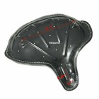 Genuine Leather For Harley Wla Wlc Vl Ul El Wl Knucklehead Solo Seat Flathead