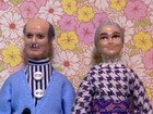 Lundby Dollhouse Vintage Miniatures Grandparents Dolls  Grandpa Grandma