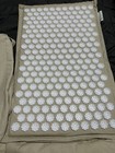 Unmera Acupressure Mat And Pillow Set Natural Premium Linen   Fiber Filling