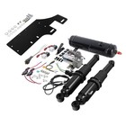  Adjustable Rear Air Ride Suspension Kit W air Tank For Harley Harley Touring