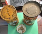 3 Vintage Desert Gold Tobacco Tins Different Sizes National Tobacco Company