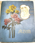 Antique Album Lot Art Nouveau Victorian 3 Pcs