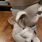 Vintage Chalkware Elephant Coin Bank 1940s 50s Carnival Prize X-large