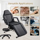 Electric Salon Tattoo Chair With 2 Trays adjustable Height Esthetician Bed Wi   