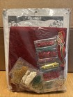 Bucilla Stocking Felt Applique Christmas Holiday Kit  Glitter   Glitz 84303  18 
