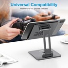 Tablet Stand Aluminum Adjustable Tablet Holder Foldable Desktop Stand Ipad Mini