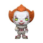 Box Damaged Funko Pop  Movies  It - Pennywise With Boat Vinyl Figure  472  20176