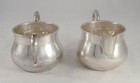 Vintage Massachusetts Towle 770 Sterling Silver Creamer   Sugar Applied Handles