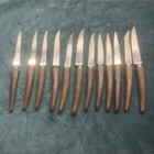 12 Pcs Vintage Rare Caramel Catalin Butterscotch Mixed Set Bakelite Knives  99