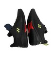 Yonex Mens Power Cushion Sonicage3 Tennis Shoes Size 10 Us Eur 44 Black Lime Nib