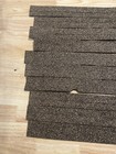 Midwest Products Cork Roadbed Strips Railroad Track Underlayment