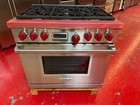 36    Wolf Dual Fuel Range Df366  used Natural Gas 