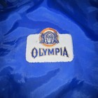 Vintage Swingster Blue Size L Lined Jacket Olympia Beer Patch