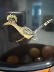 Couroc Tray Monterey Ca Inlaid Roadrunner Vintage Mcm 8 5    Black Square Plate
